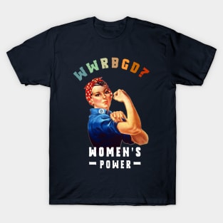 WWRBGD? RBG Ruth Bader Ginsburg Equal Rights Retro Feminist vintage gift T-Shirt